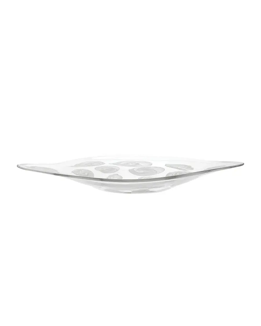 Aetheria Bowl in Clear/White