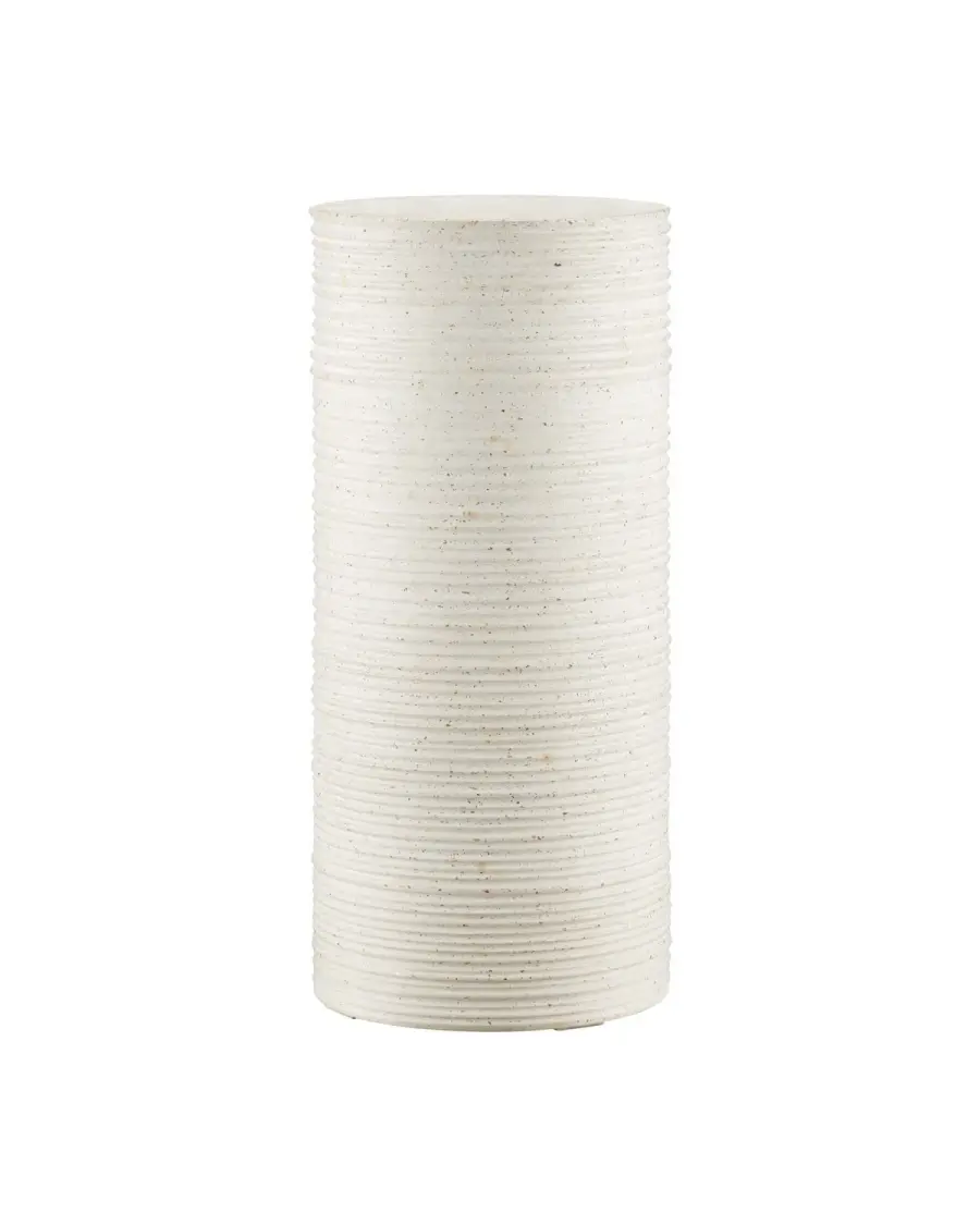 Cresta Medium Ivory Terrazzo Pedestal