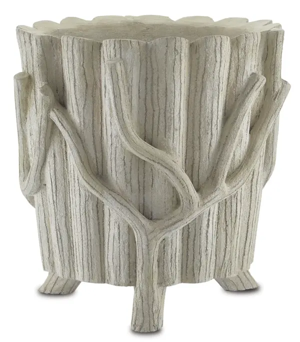 The Faux Bois Planter Collection by Currey and Company
