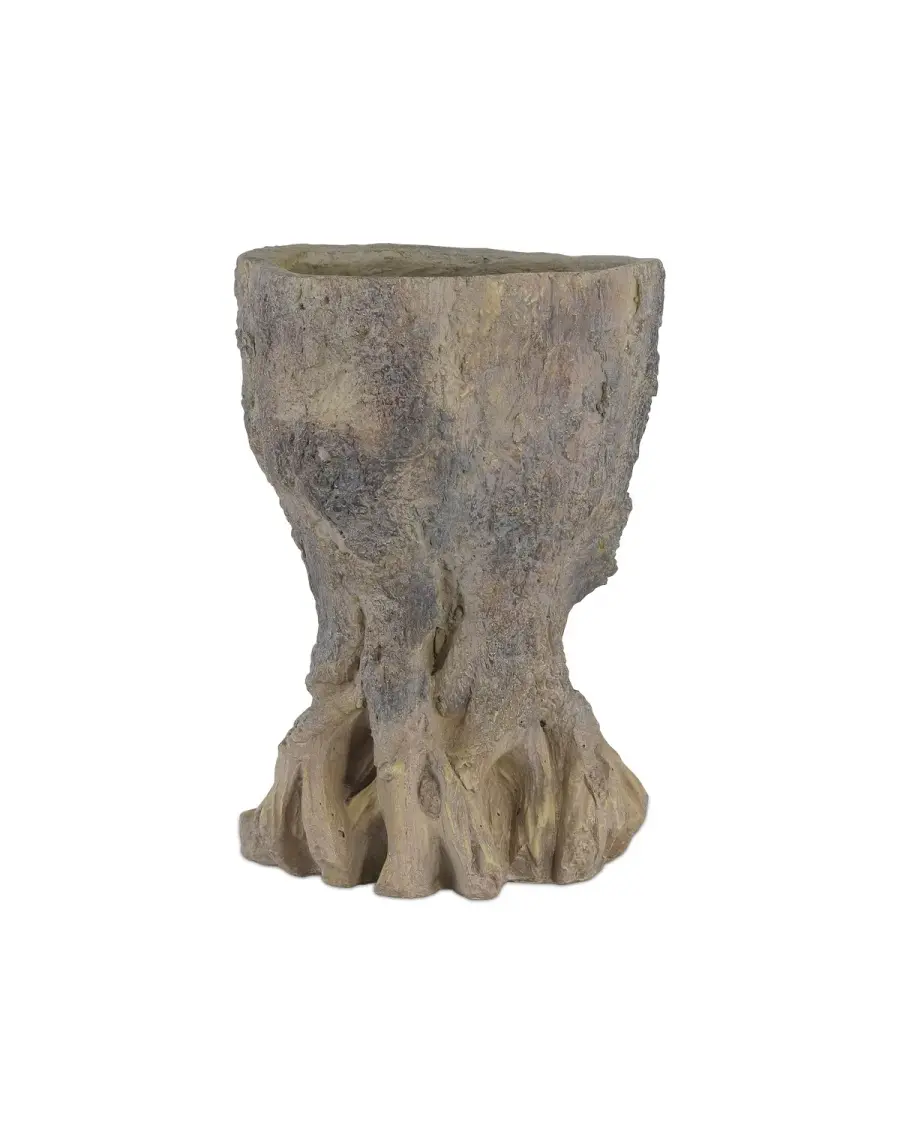 Old Growth Planter in Dark Brown