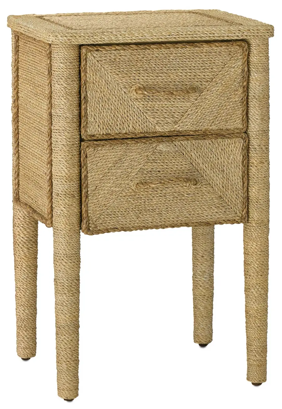 Kaipo Rope Nightstand in Natural