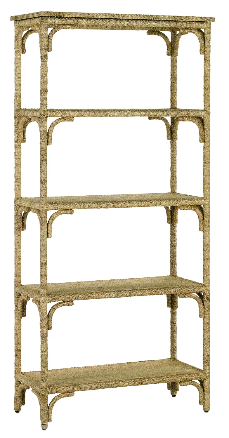 Olisa Natural Abaca Rope Etagere