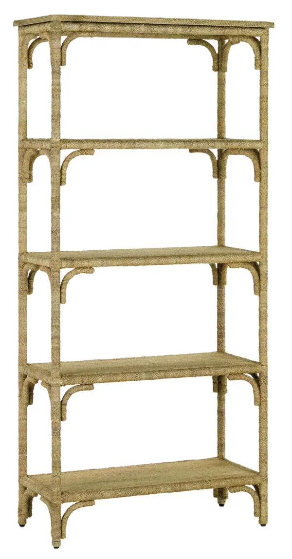 Olisa Natural Abaca Rope Etagere