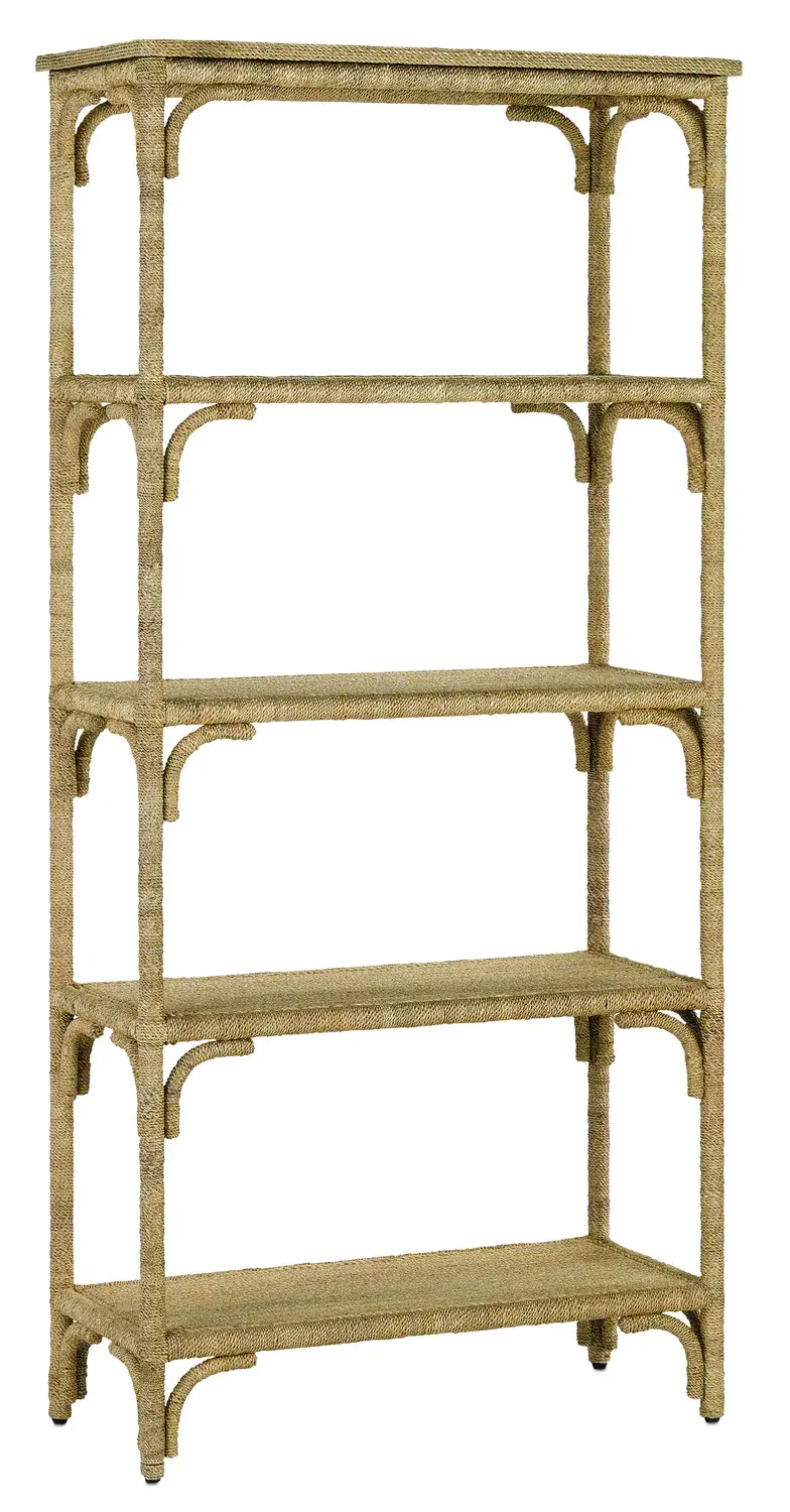 Olisa Natural Abaca Rope Etagere