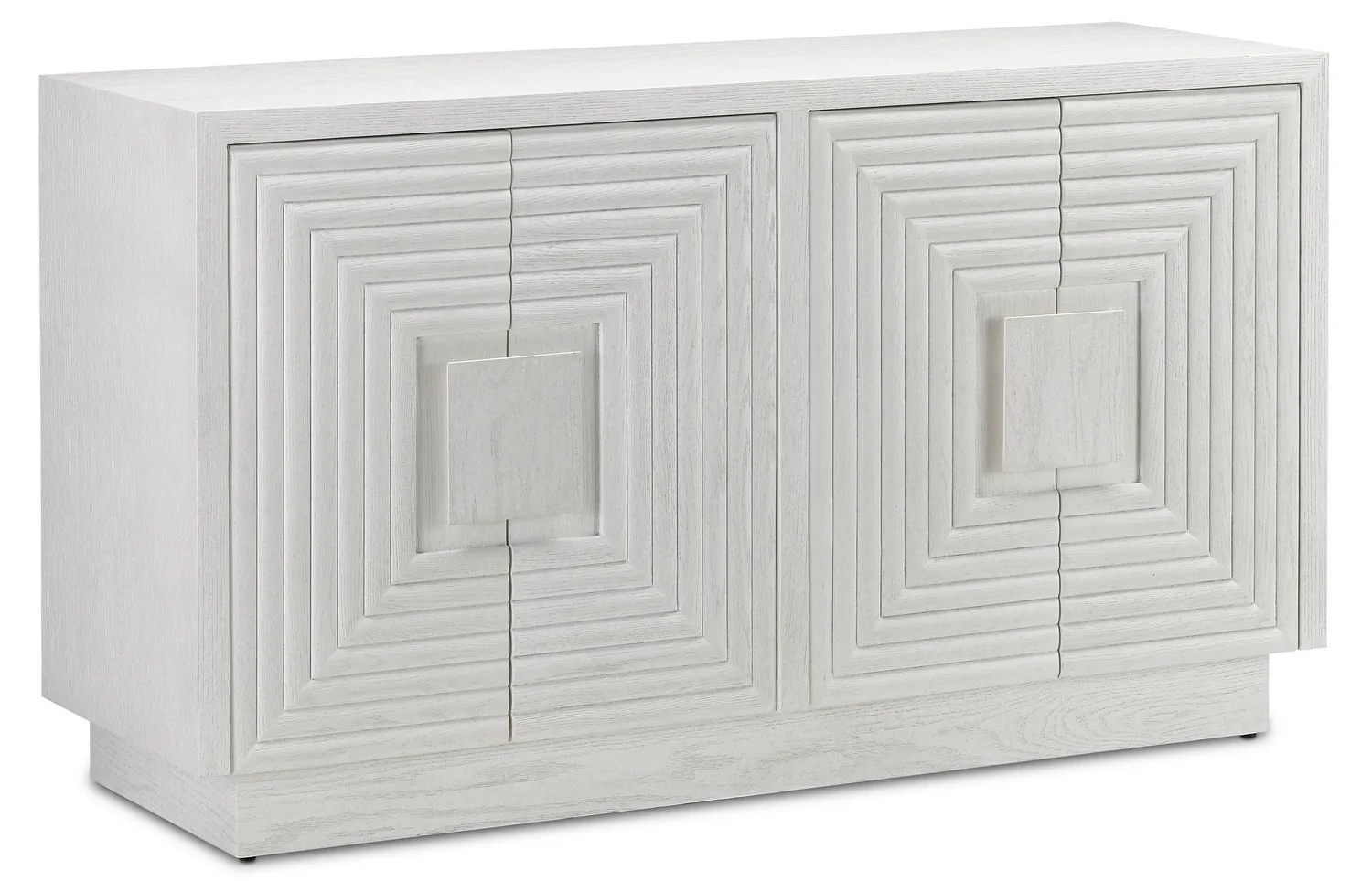 Morombe Cabinet in Cerused White