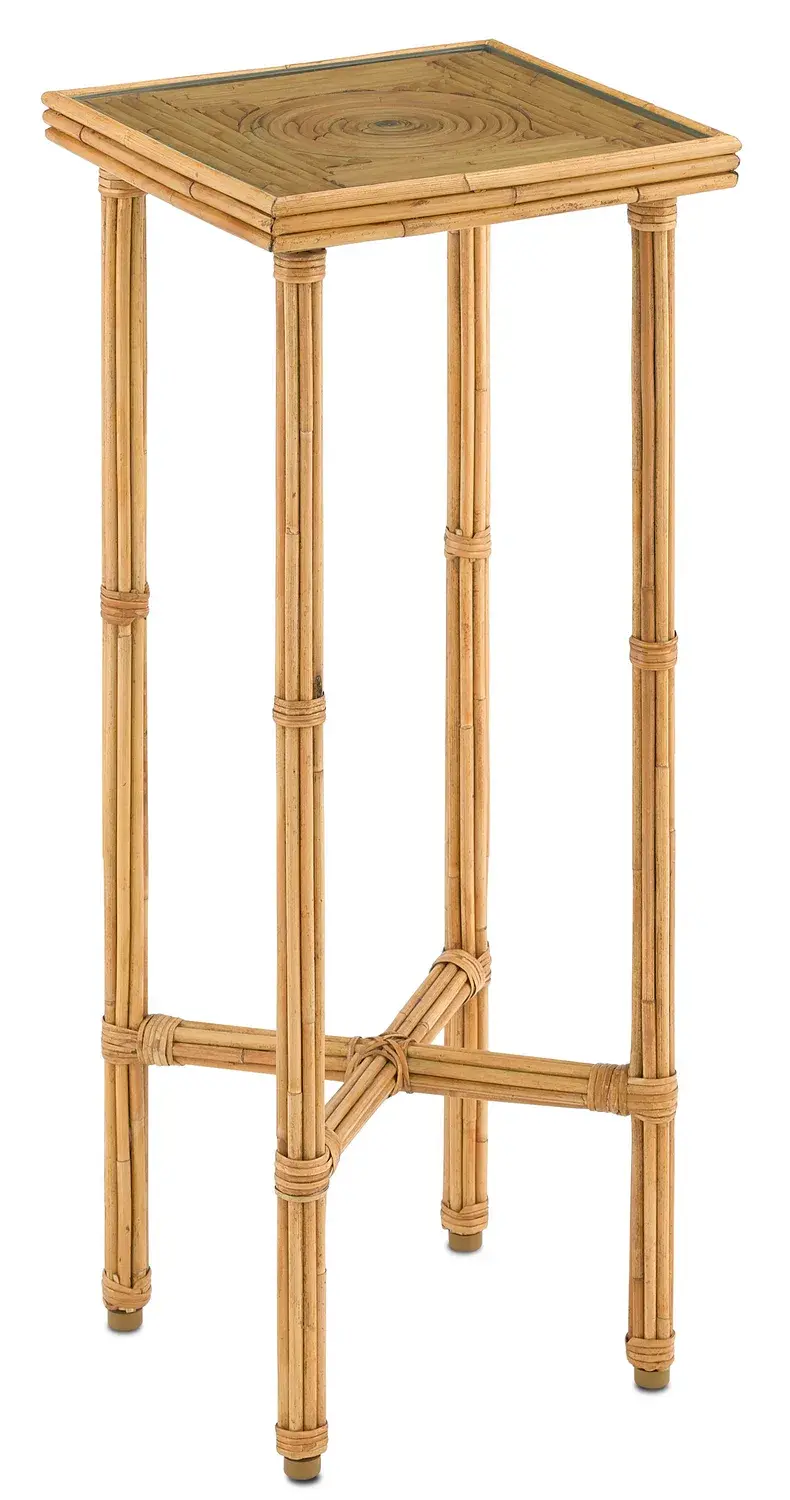 Silang Natural Rattan Drinks Table