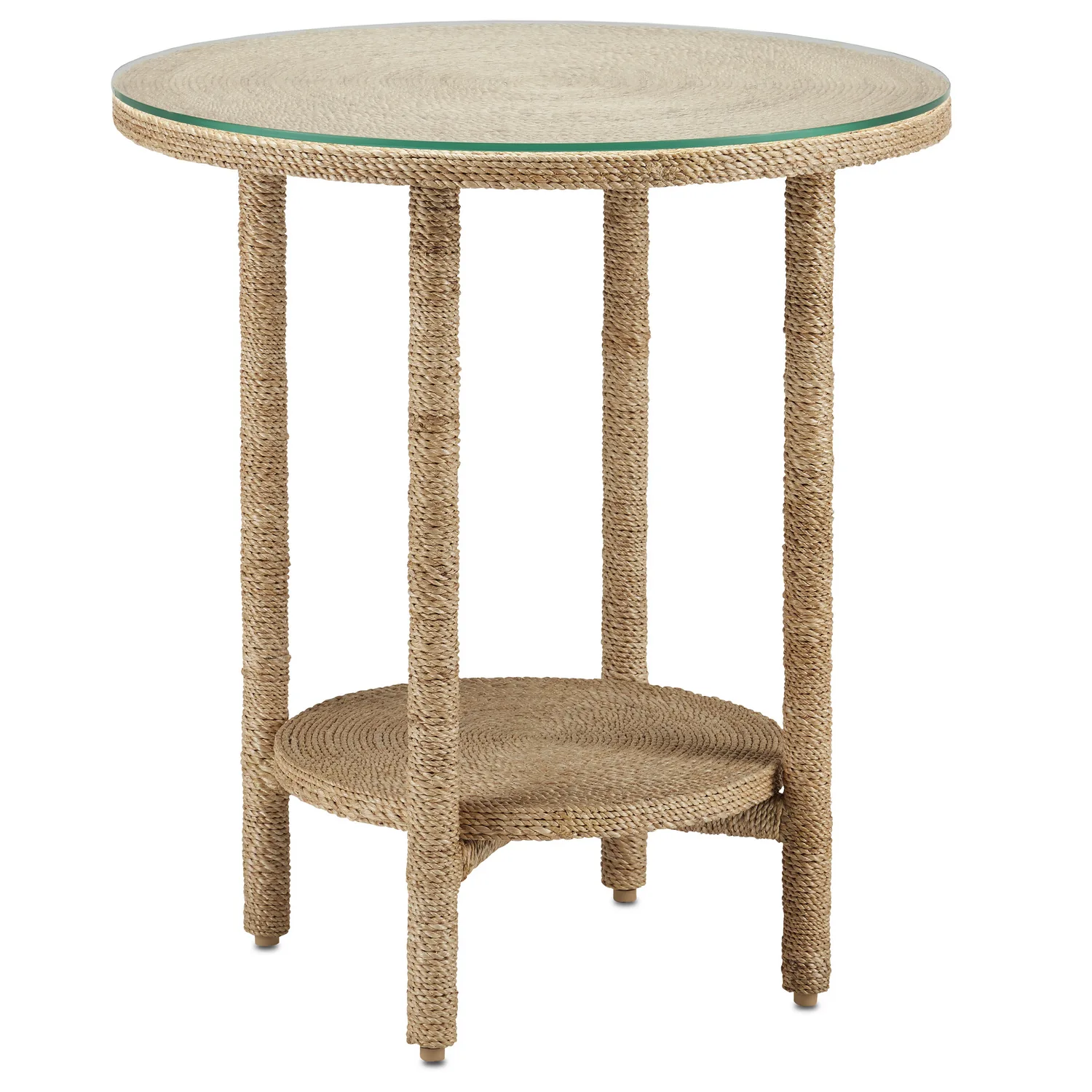 Limay Natural Rope Accent Table