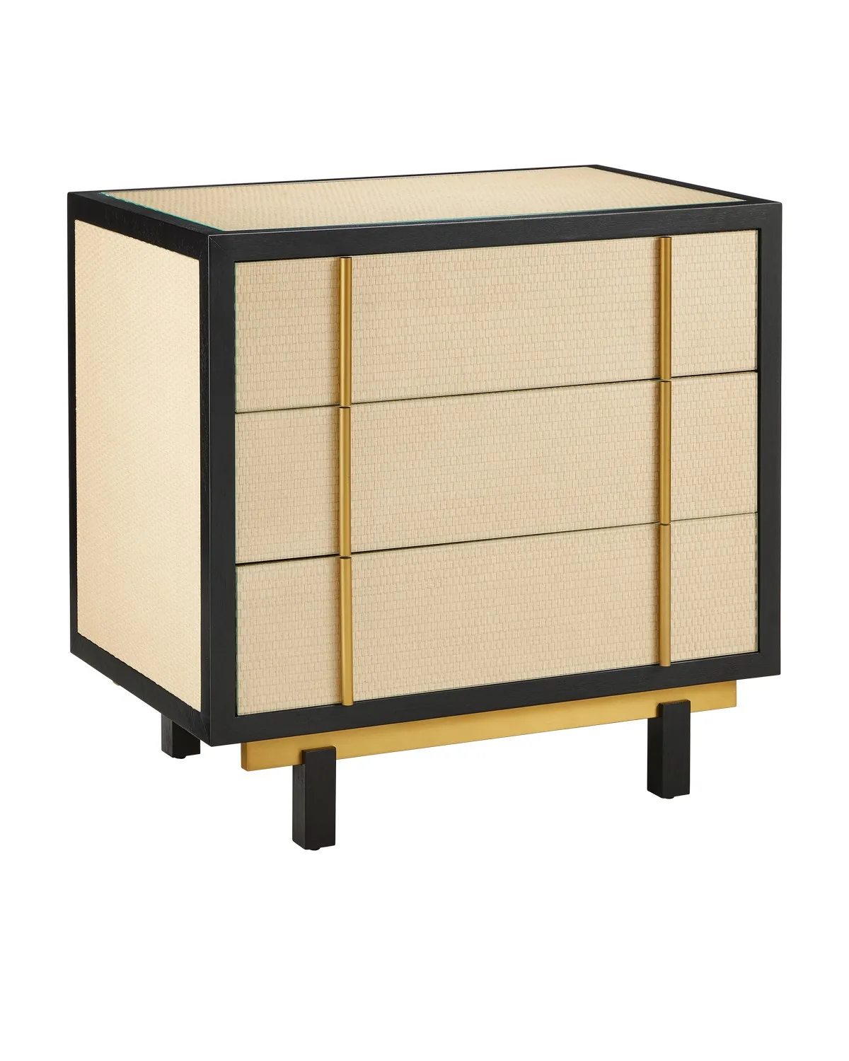 Deanna Raffia Nightstand