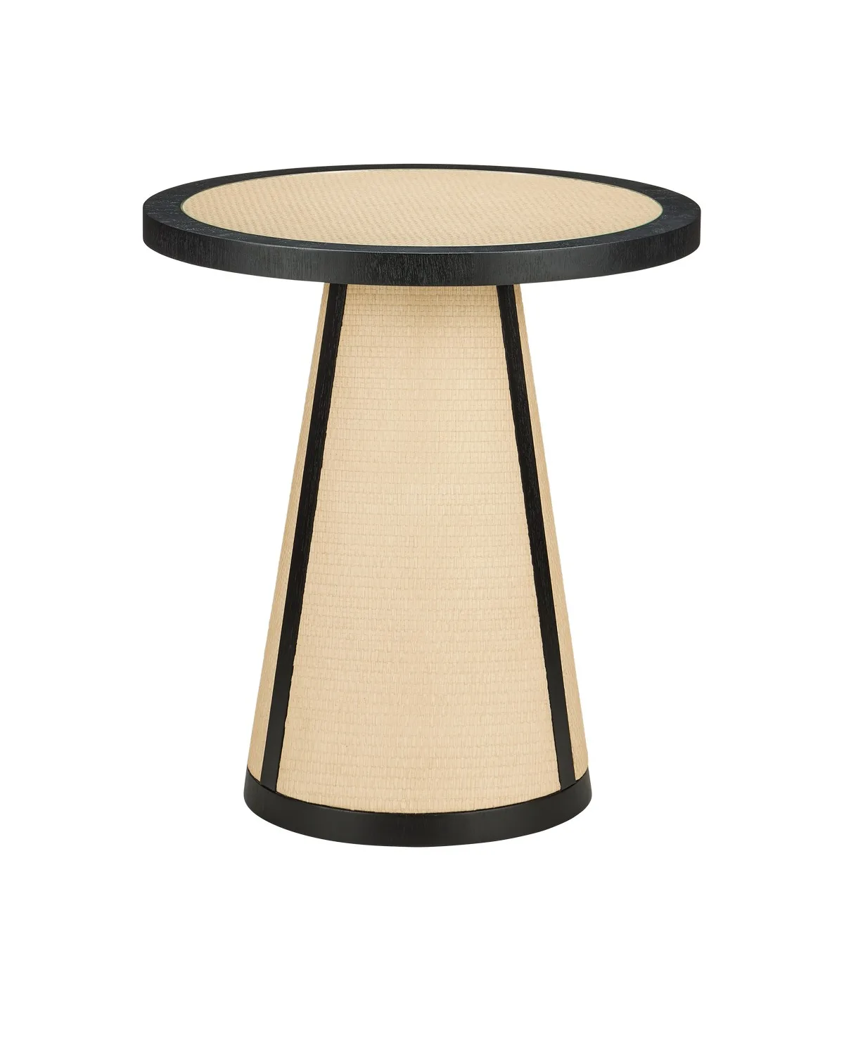 Deanna Raffia Accent Table