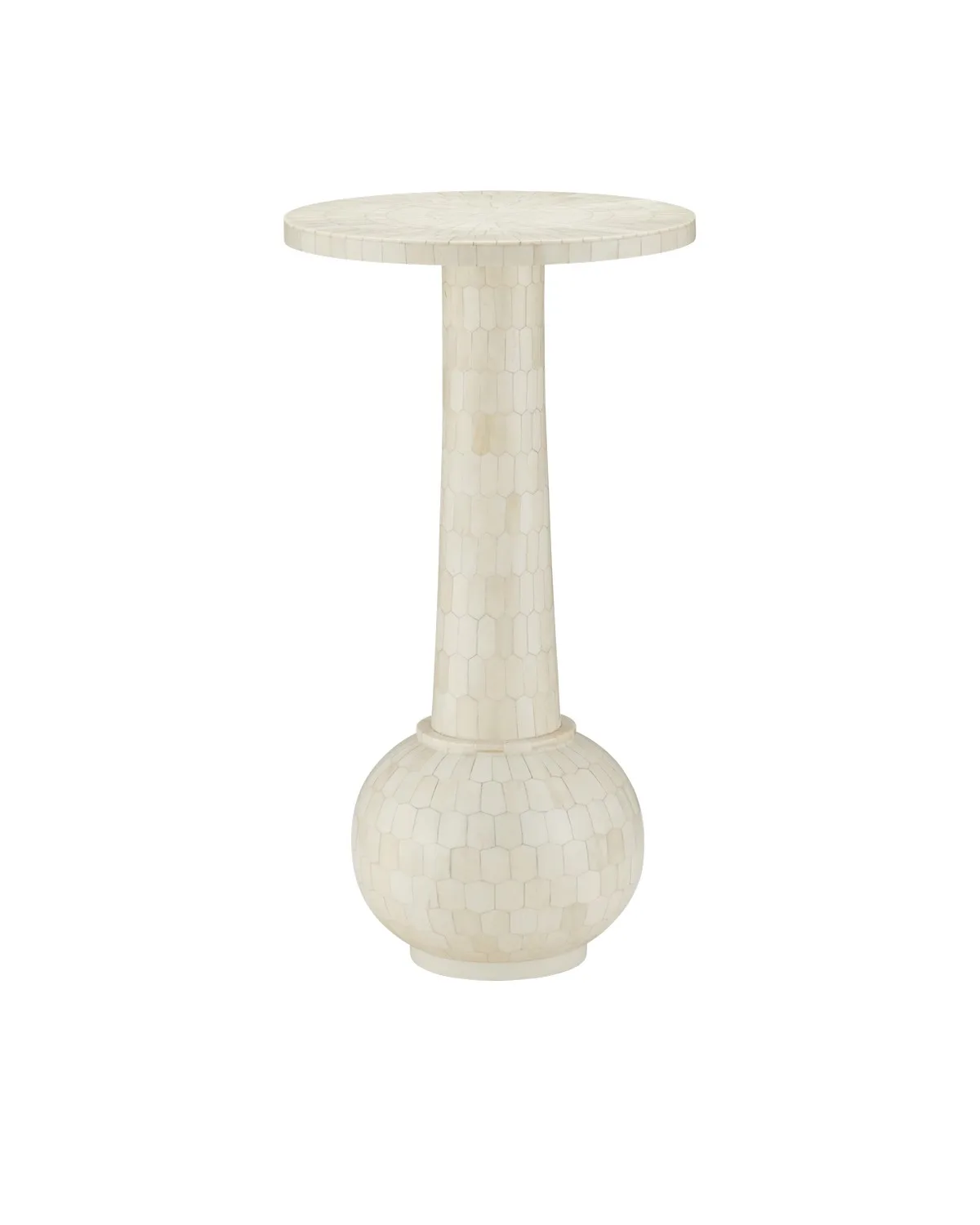 Osa Drinks Table in Off-White