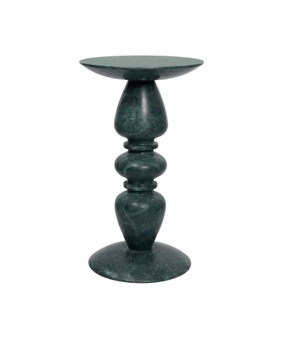 Nubia Natural Marble Accent Table