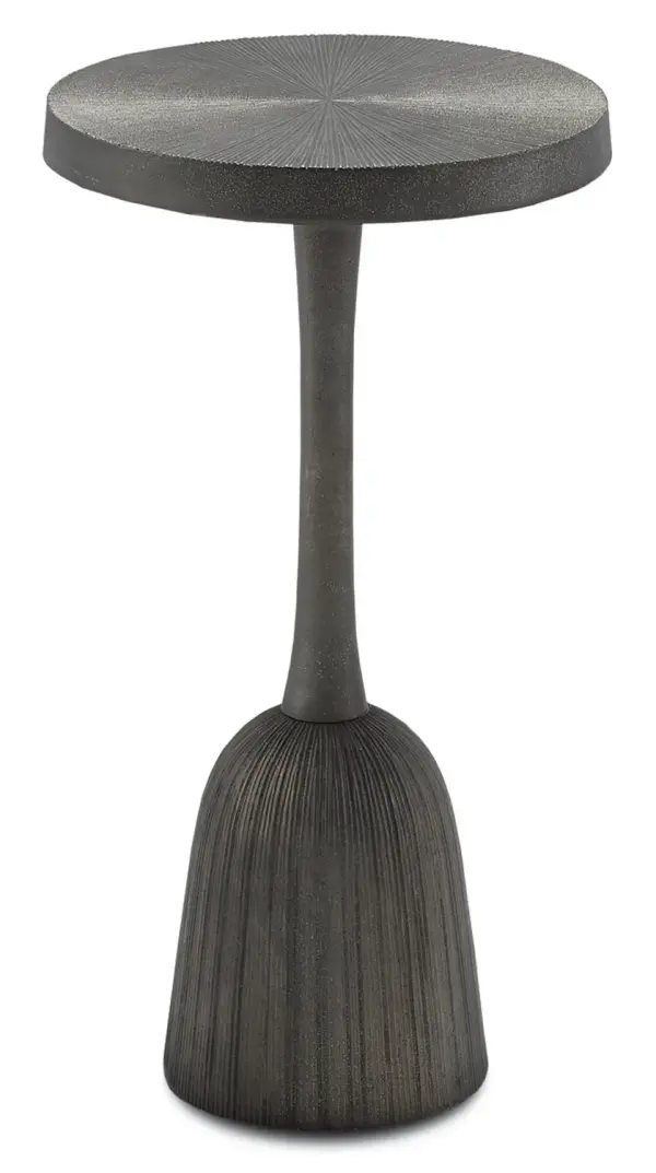 Tulee Accent Table in Antique Black