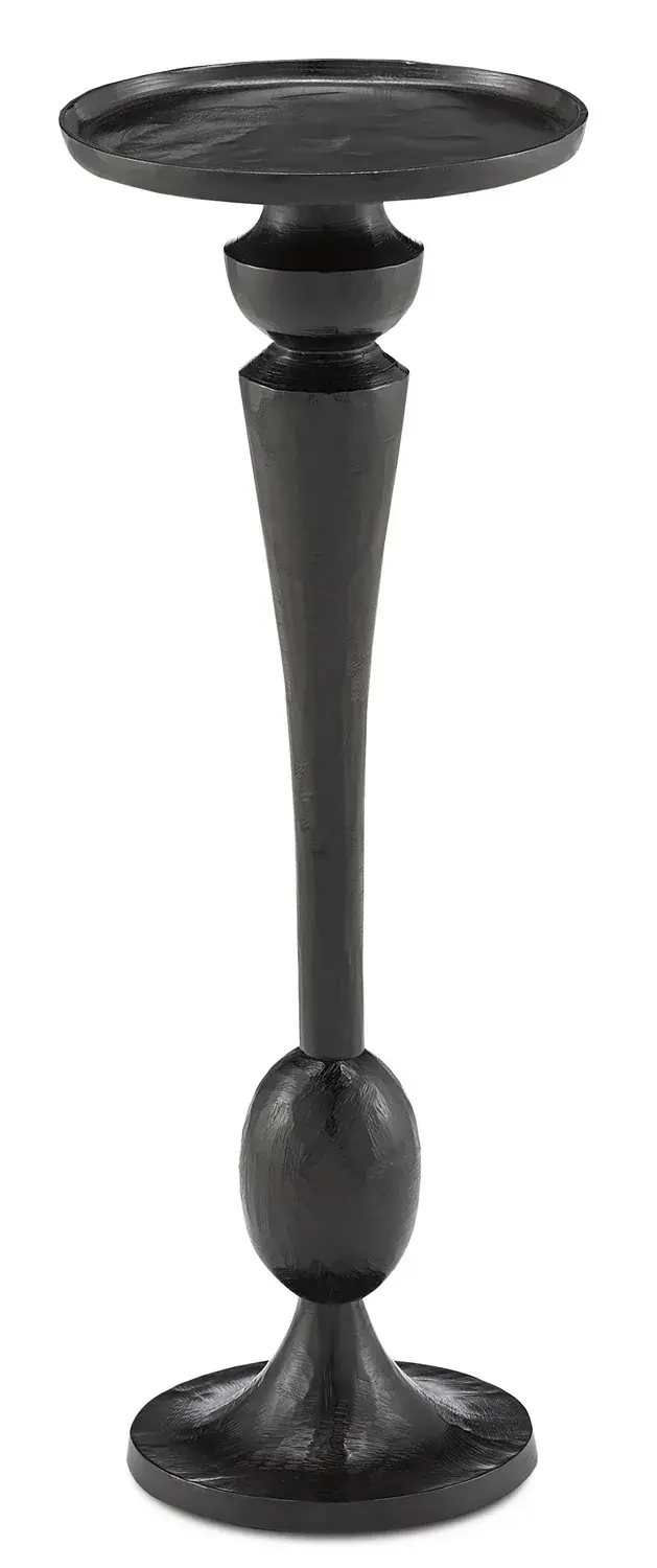 Talia Drinks Table in Matte Bronze