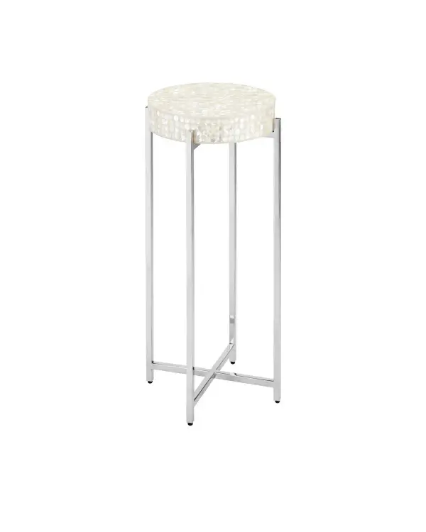 Gerri Dot Mother of Pearl Drinks Table