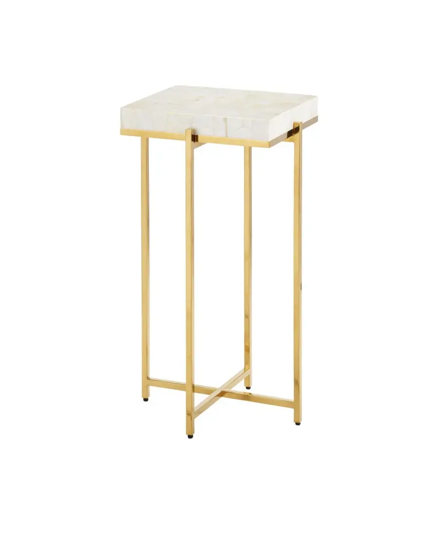 Casey Mother of Pearl Accent Table