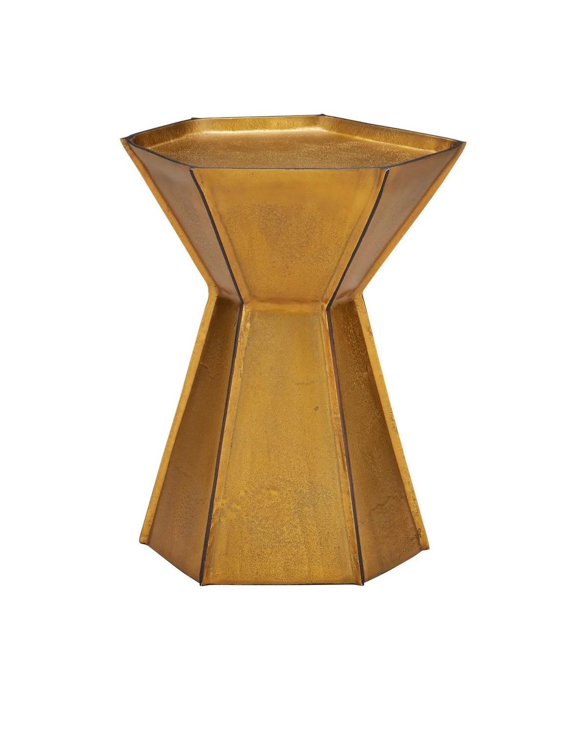 Merola Accent Table in Antique Brass/Bronze