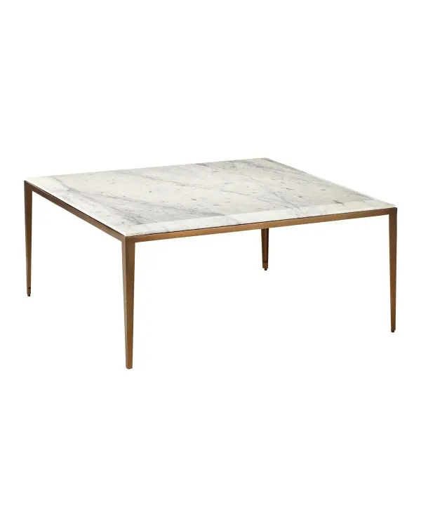 Oblique Marble Cocktail Table