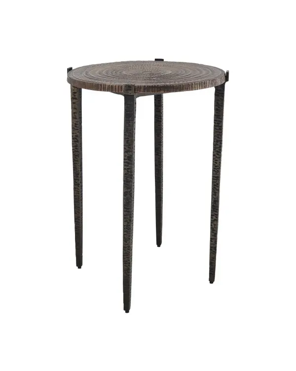 Unity Accent Table in Antique Bronze/Dark Bronze