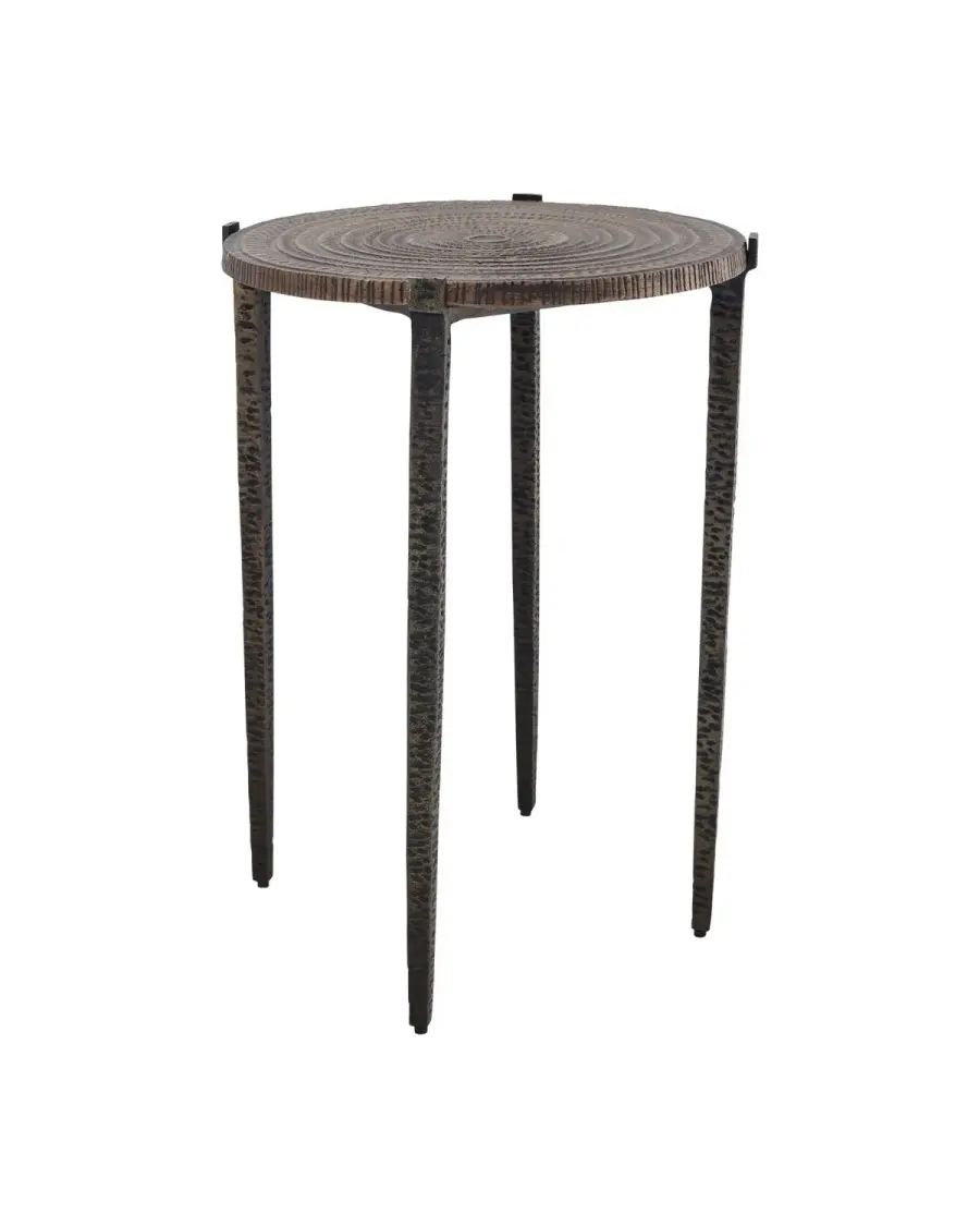 Unity Accent Table in Antique Bronze/Dark Bronze