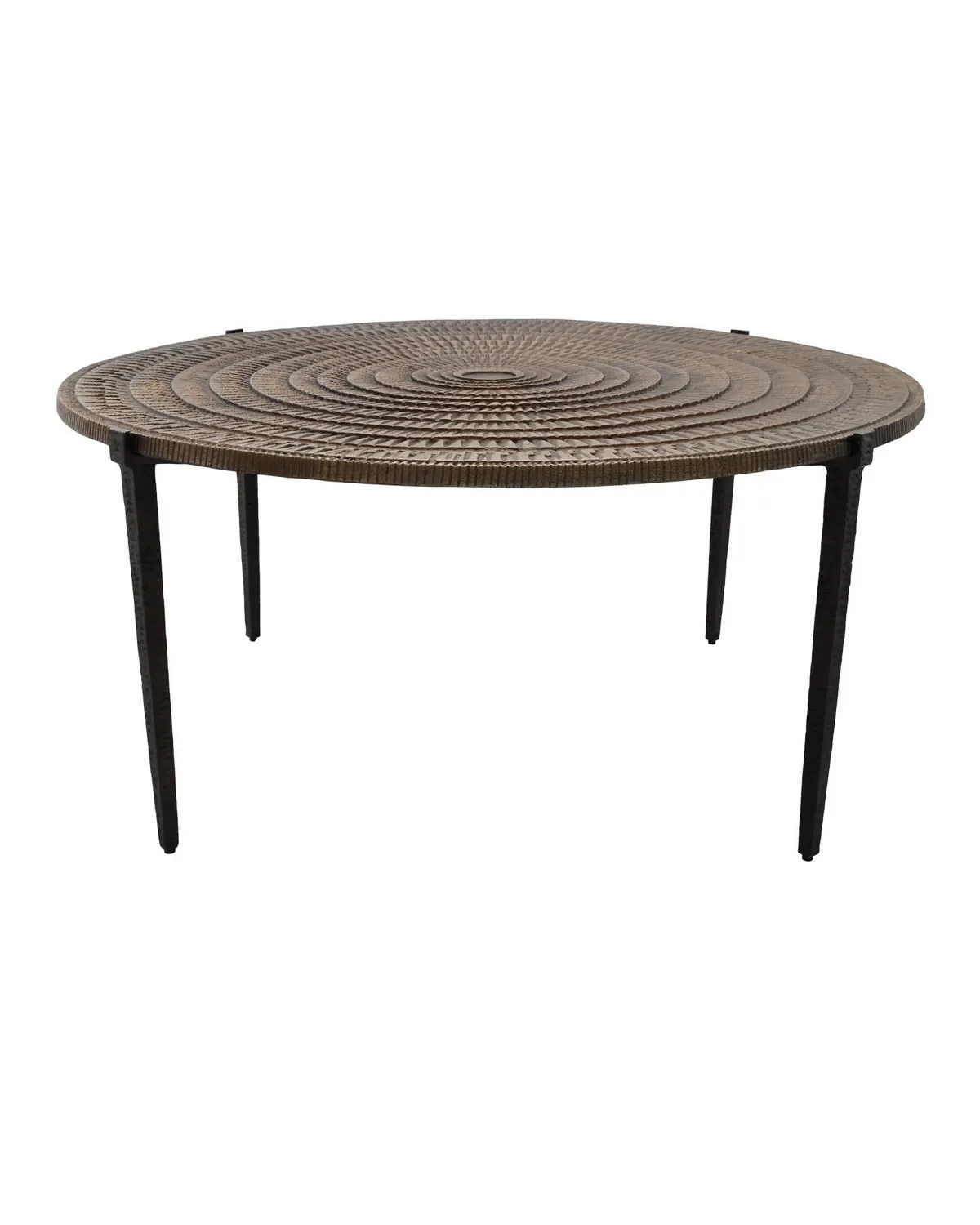 Unity Cocktail Table in Antique Bronze/Dark Bronze