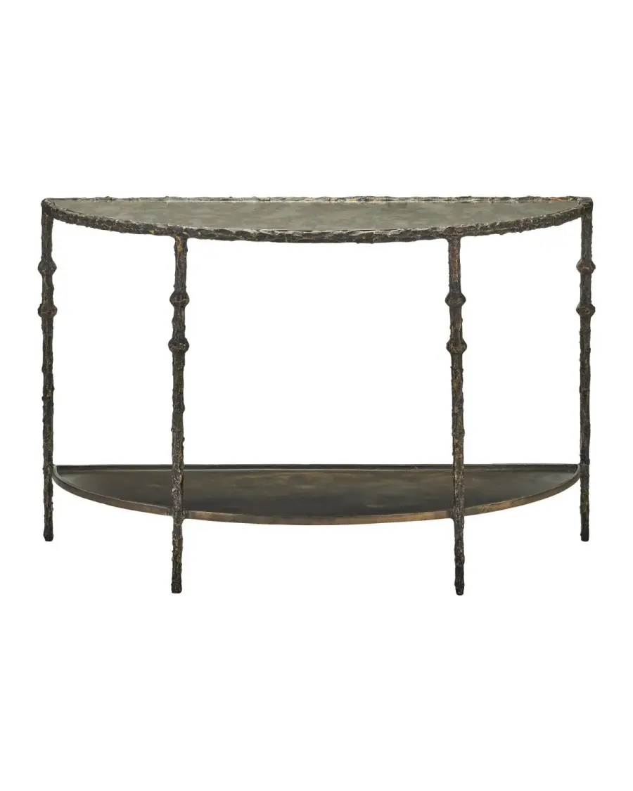 Spalzato Demi-Lune Console Table