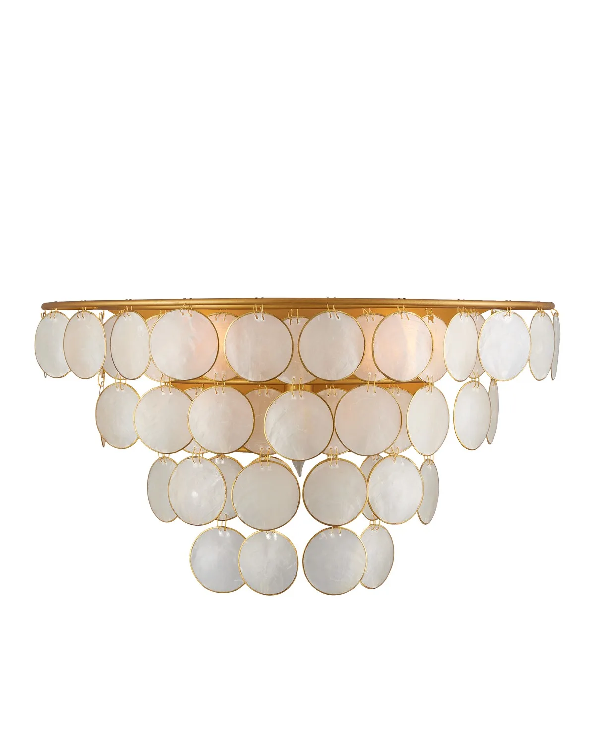 Bon Vivant Three Light Wall Sconce