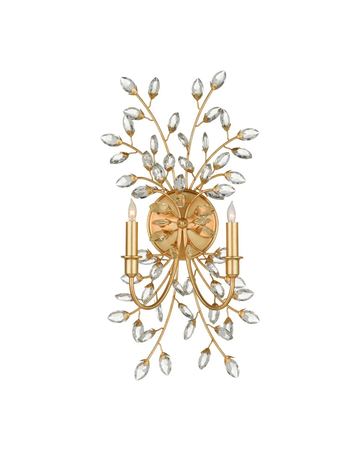 Forget-Me-Not Two Light Wall Sconce