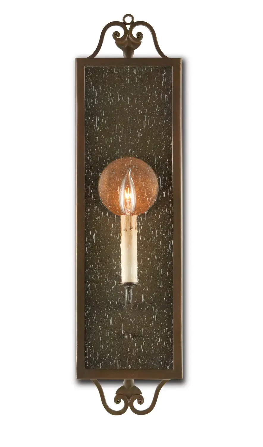 The Wolverton Bronze Wall Sconce by Currey and Company
