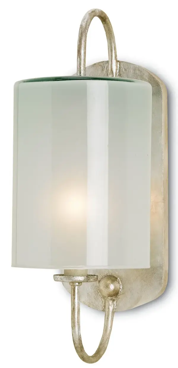 In Silver Leaf by Currey and Company from the Glacier Collection collection