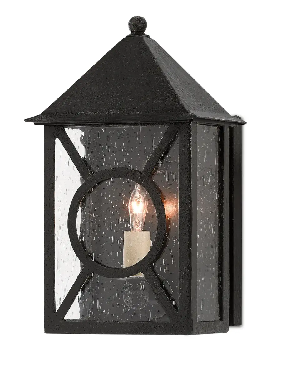 Ripley Small Outdoor Wall Sconce in Midnight