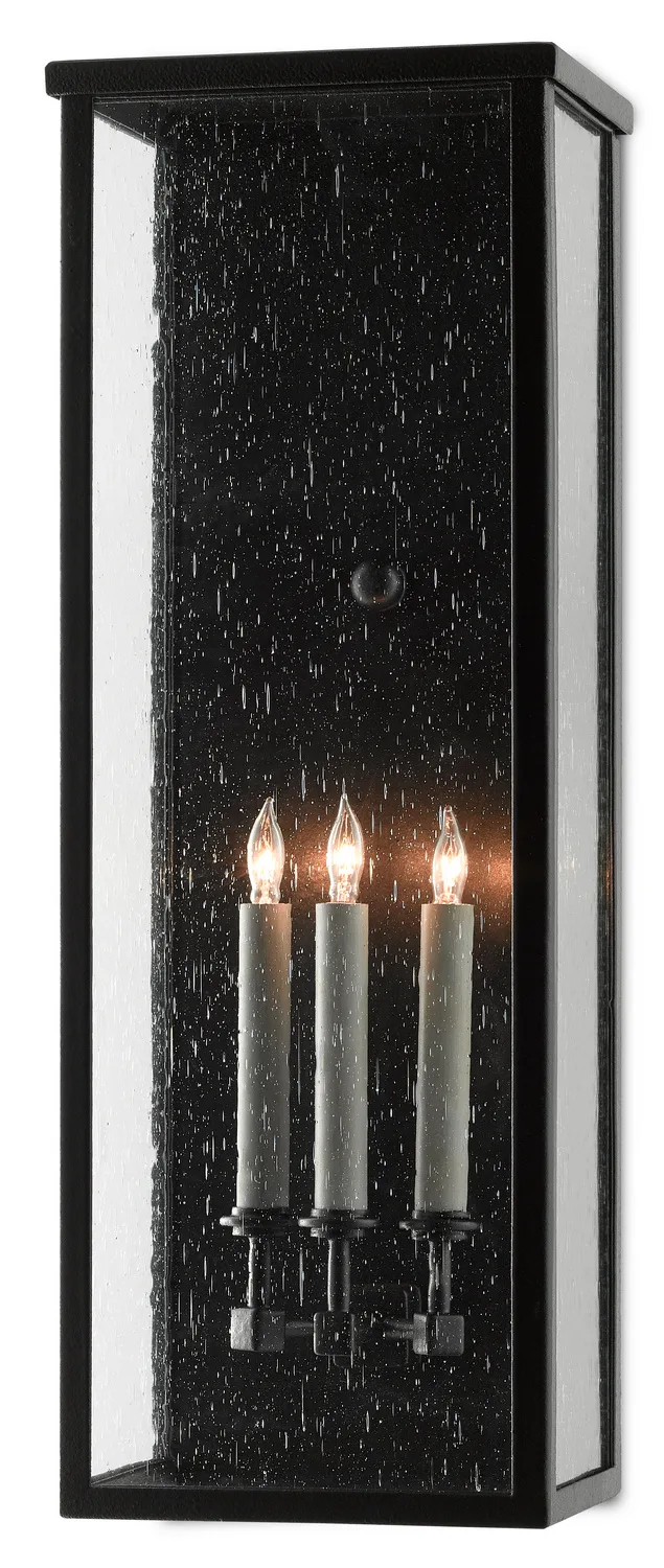 Tanzy Three Light Outdoor Wall Sconce