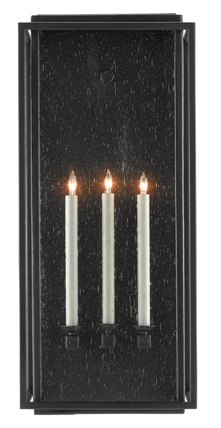 Wright Three Light Outdoor Wall Sconce