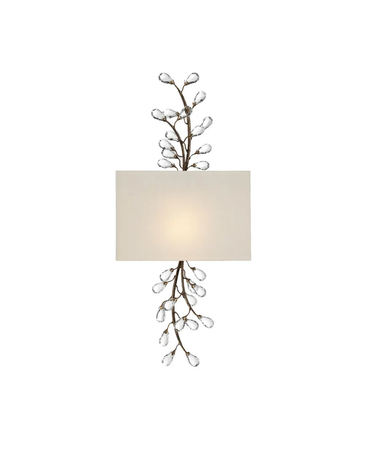 Crystal Bud LED Wall Sconce