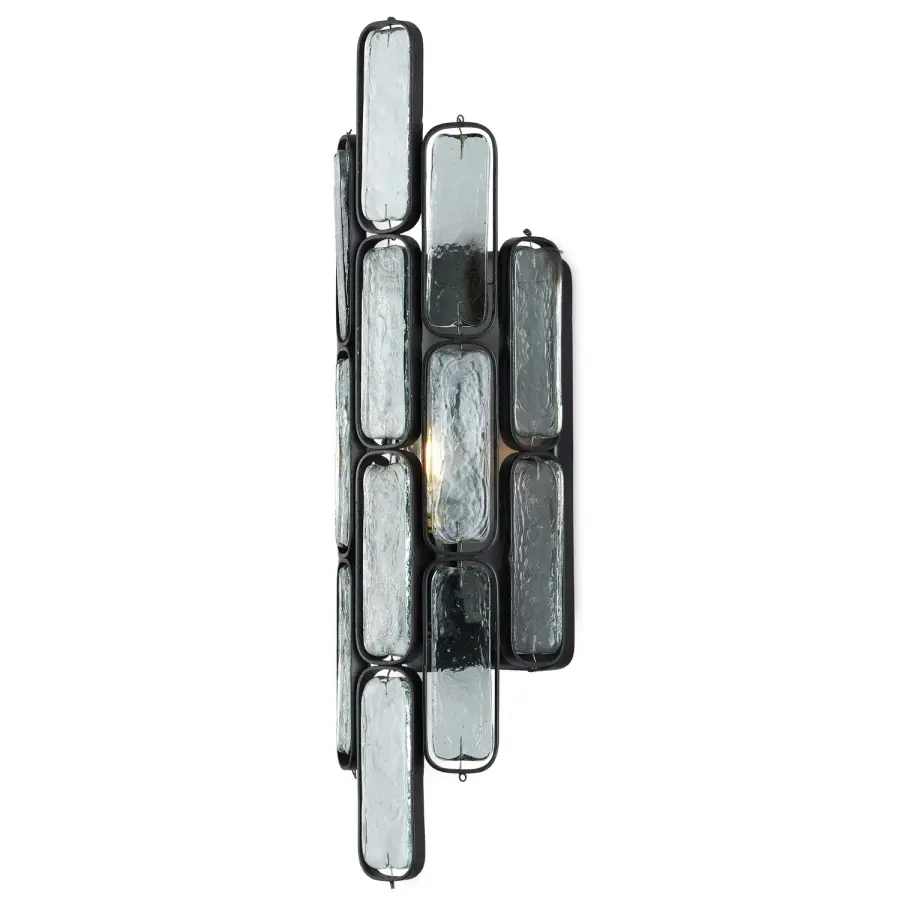 Centurion Recycled Glass Wall Sconce