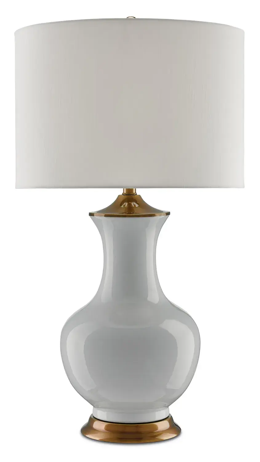 Lilou White Ceramic Table Lamp