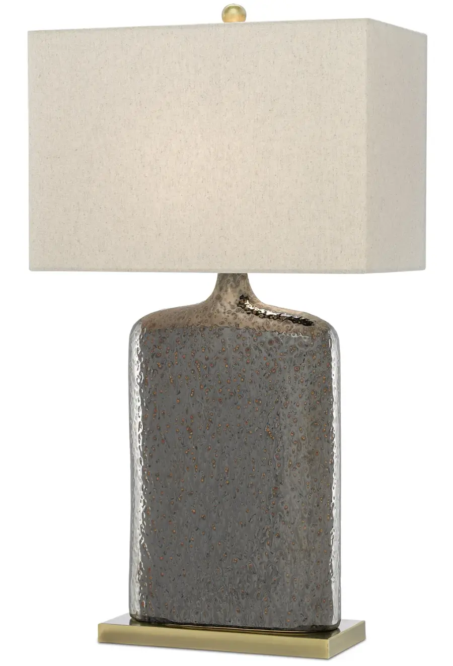 Musing One Light Table Lamp in Rustic Metallic Bronze