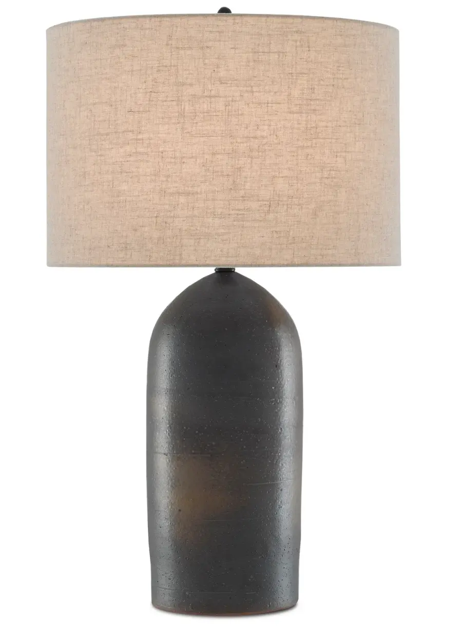 Munby One Light Table Lamp in Rust