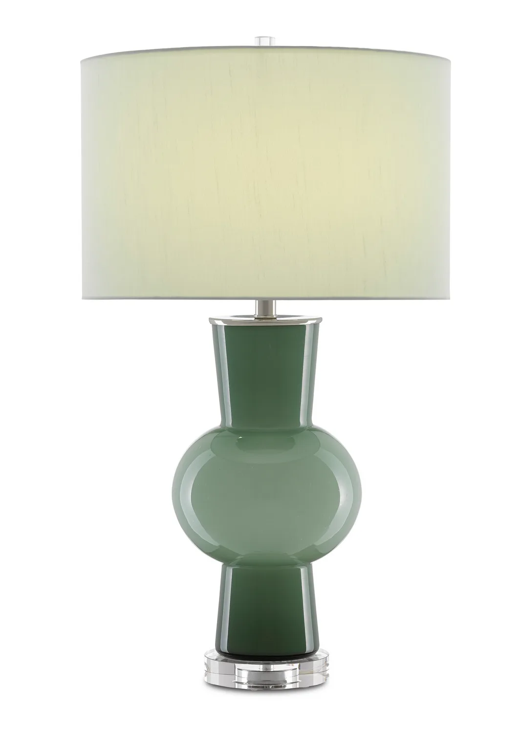 Duende Green Glass Table Lamp
