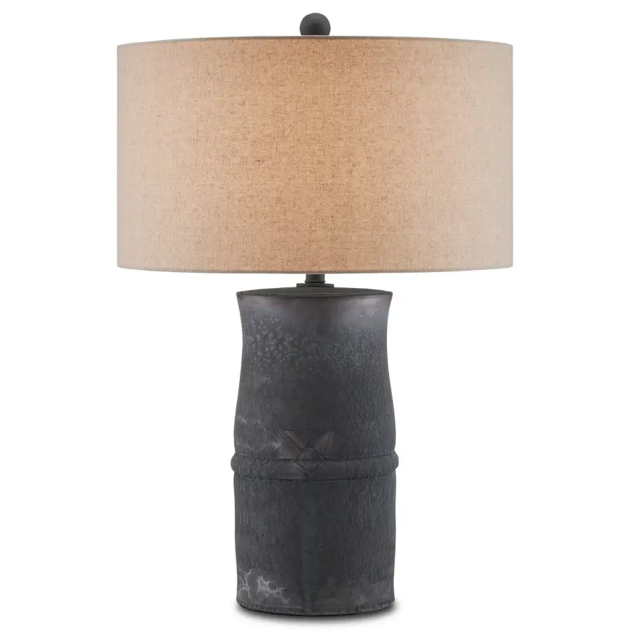 Croft One Light Table Lamp in Charcoal