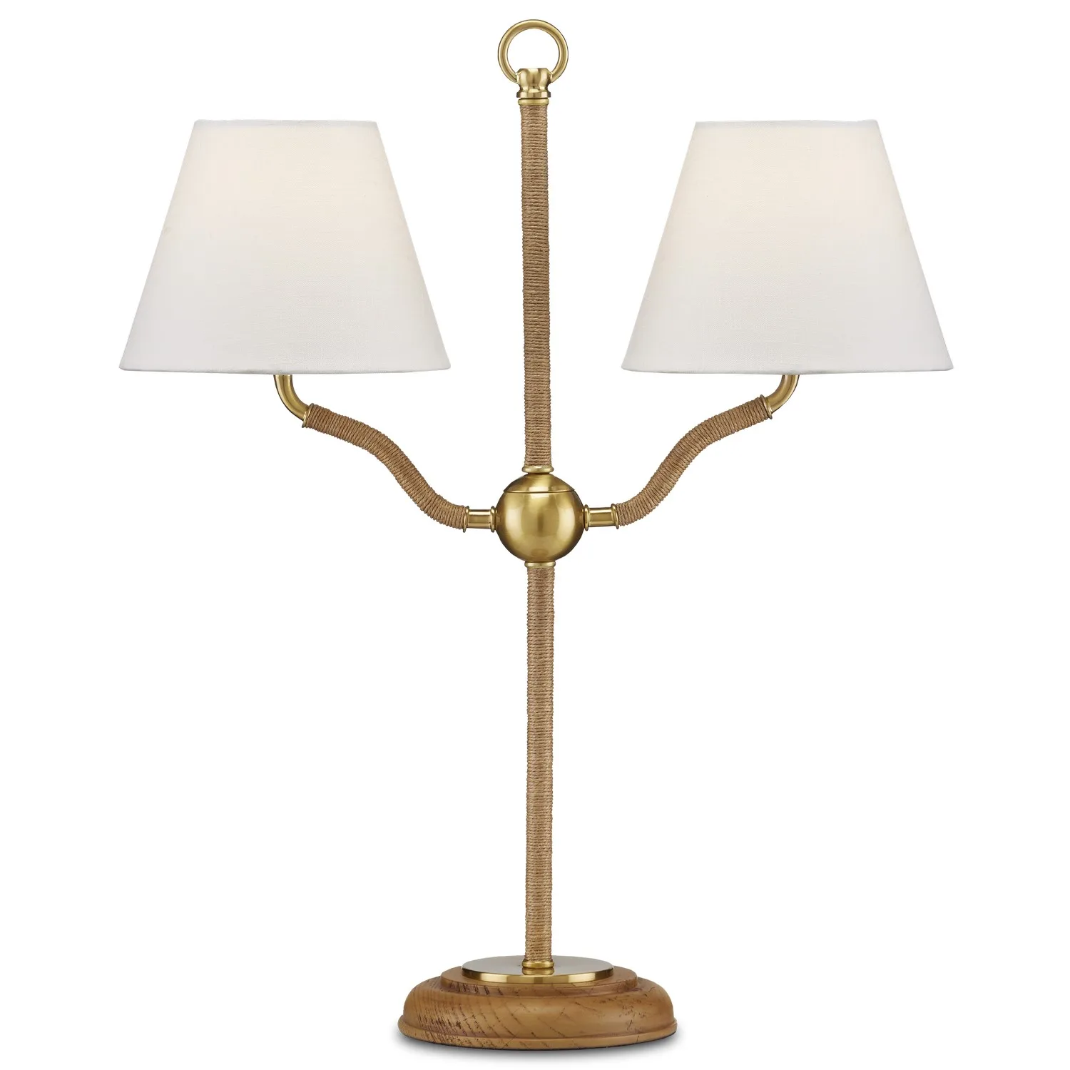 Sirocco Two Light Desk Lamp