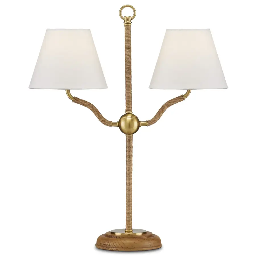 Sirocco Two Light Desk Lamp