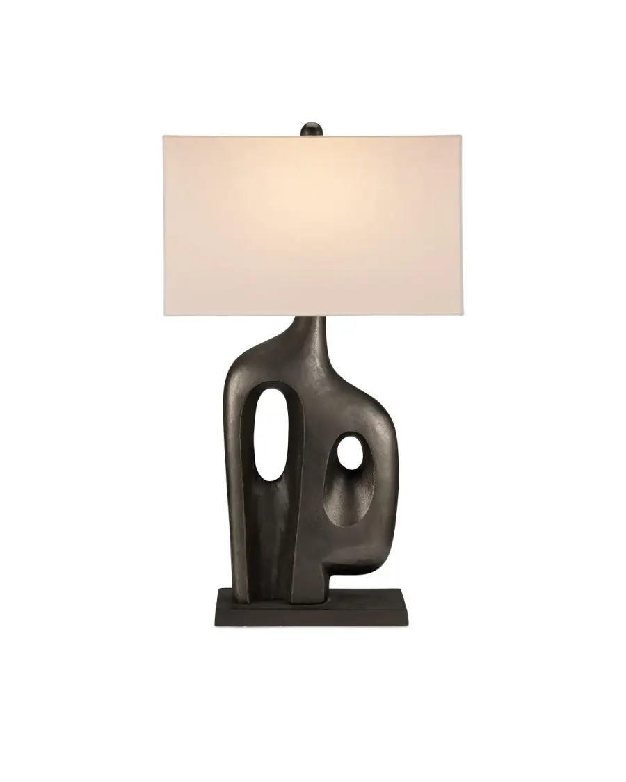 Avant-Garde Table Lamp in Graphite