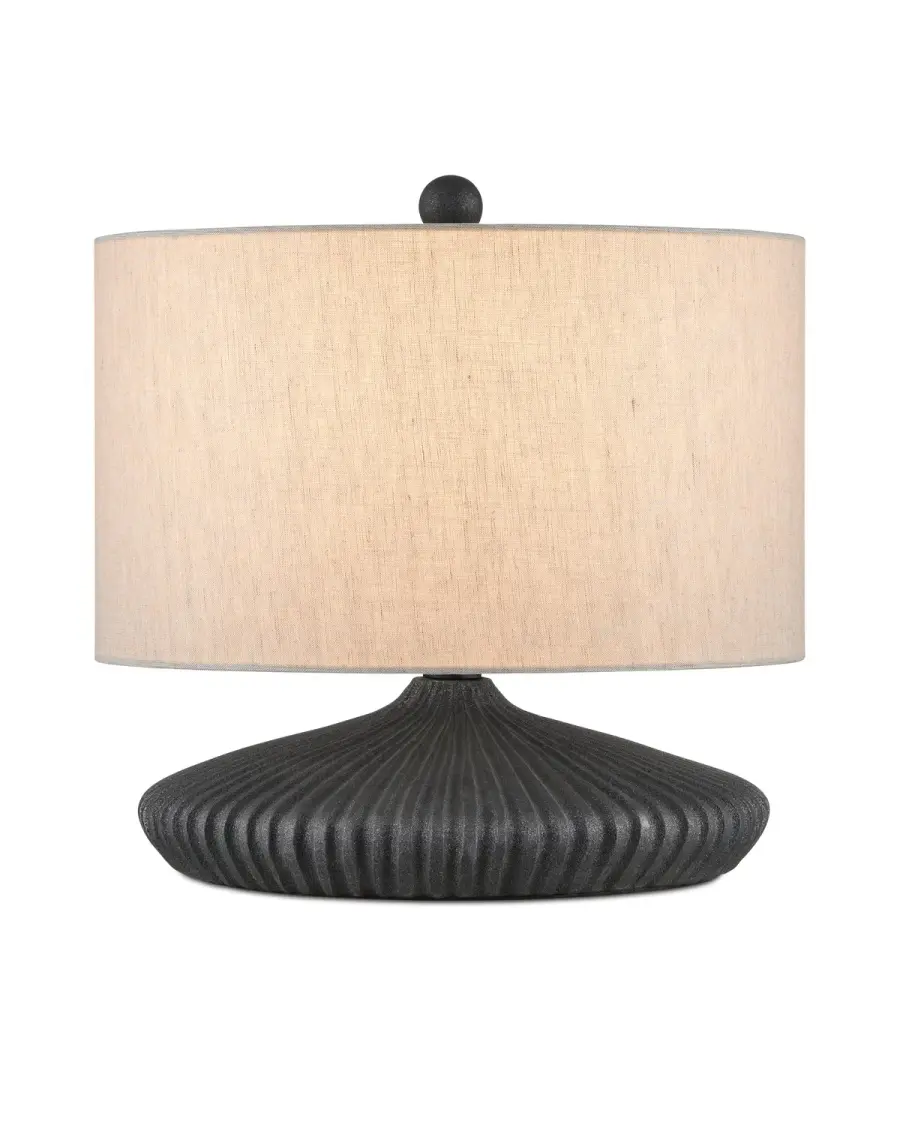 Mythmaker Table Lamp in Black Granite
