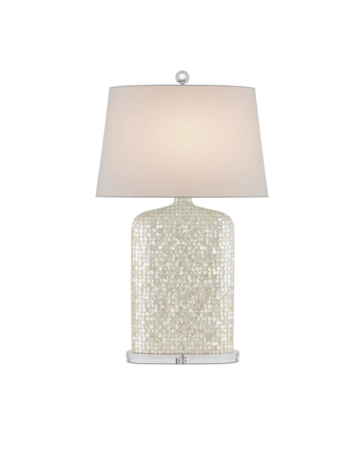 Gerri Dot Table Lamp in Natural Mother of Pearl
