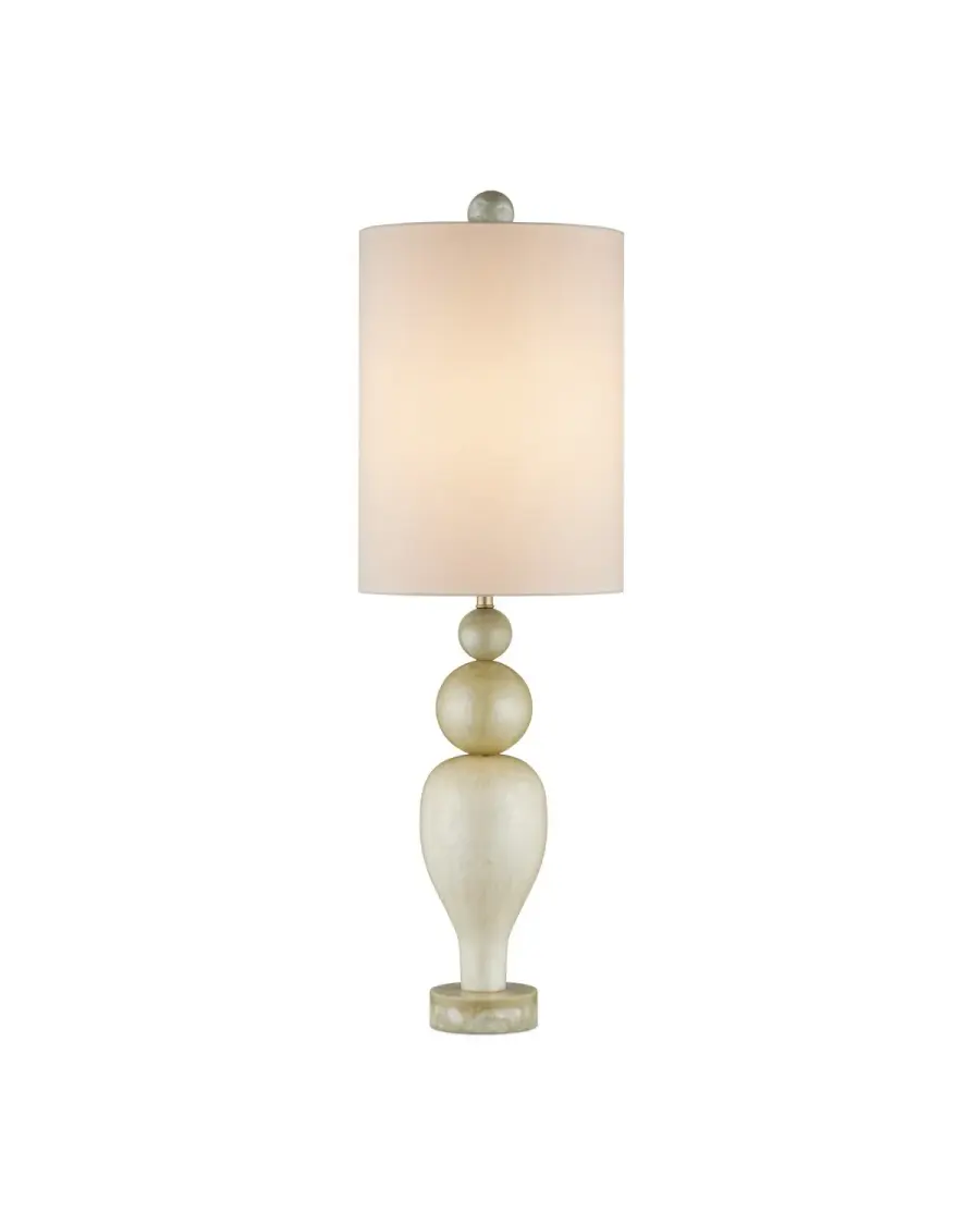 Hutson One Light Table Lamp in Warm Ivory/Light Olive