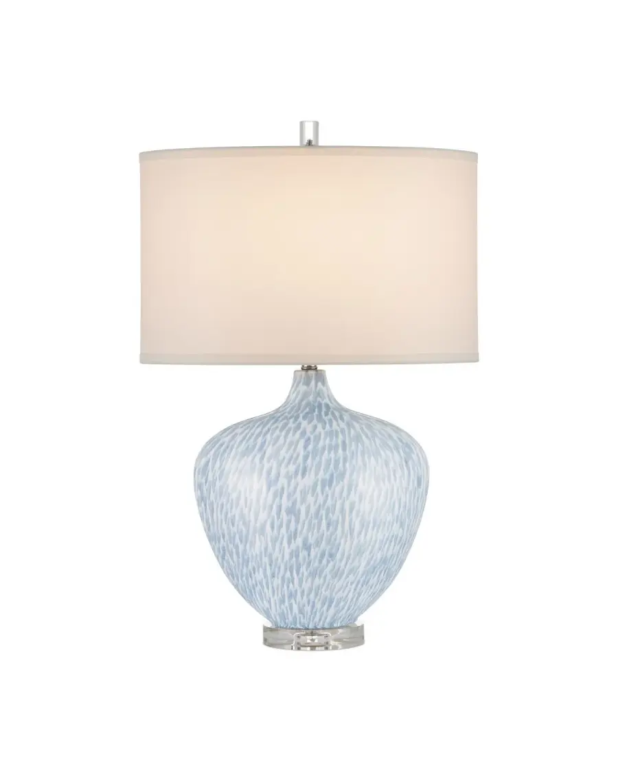 Tinney Blue Table Lamp