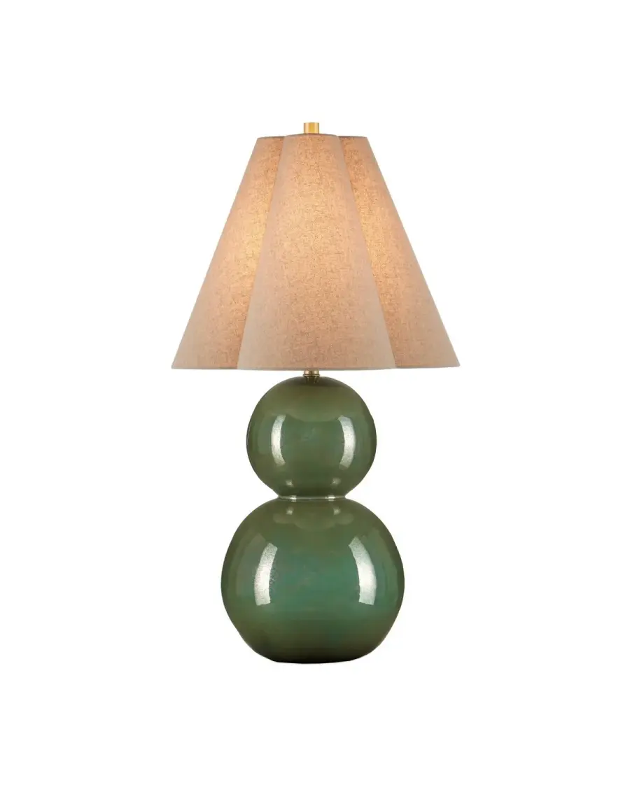 Kindred Green Ceramic Table Lamp