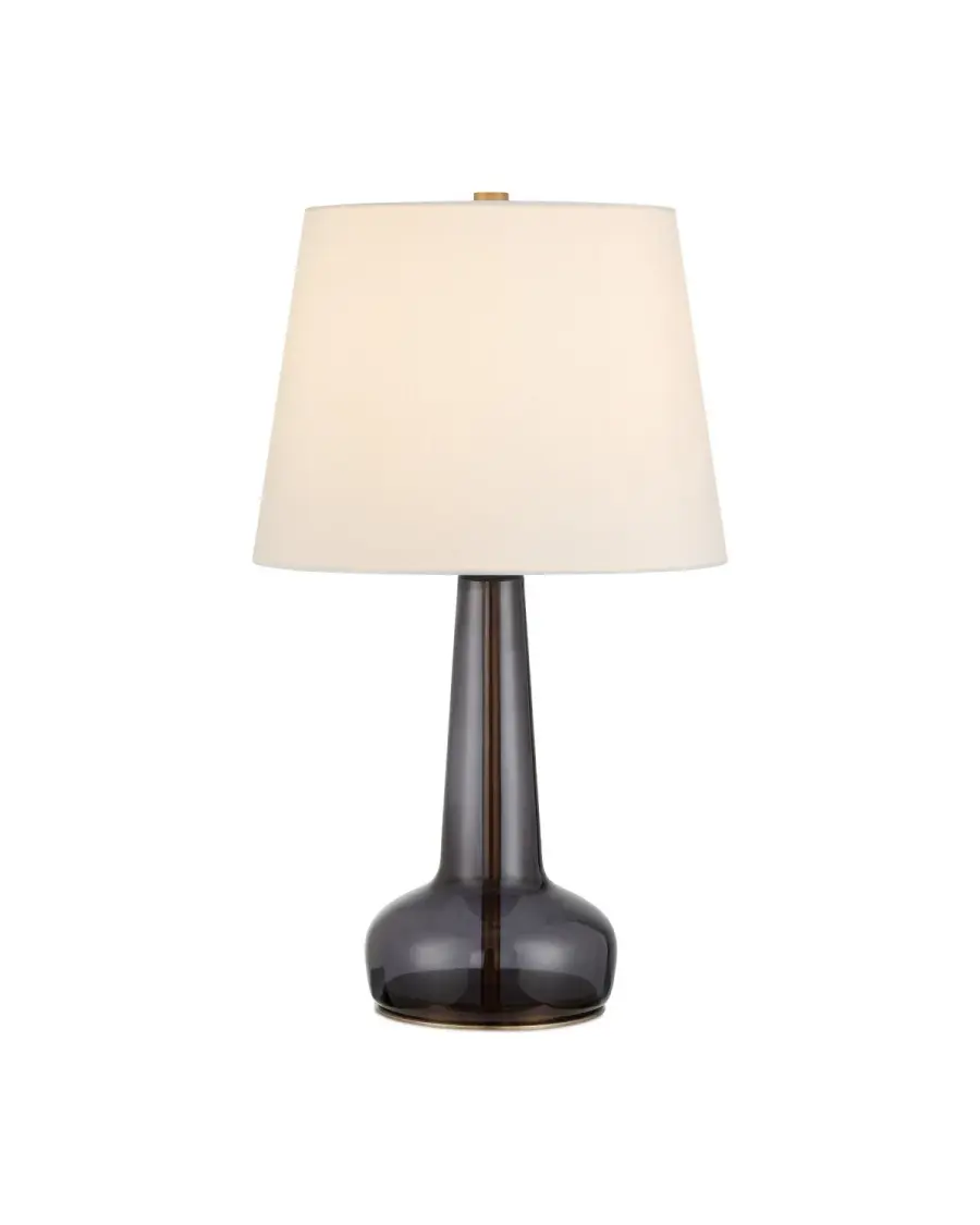 Rosenborg One Light Table Lamp in Dark Purple