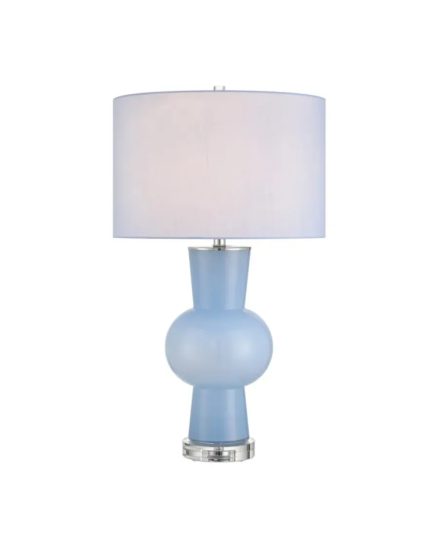 Duende Blue Glass Table Lamp