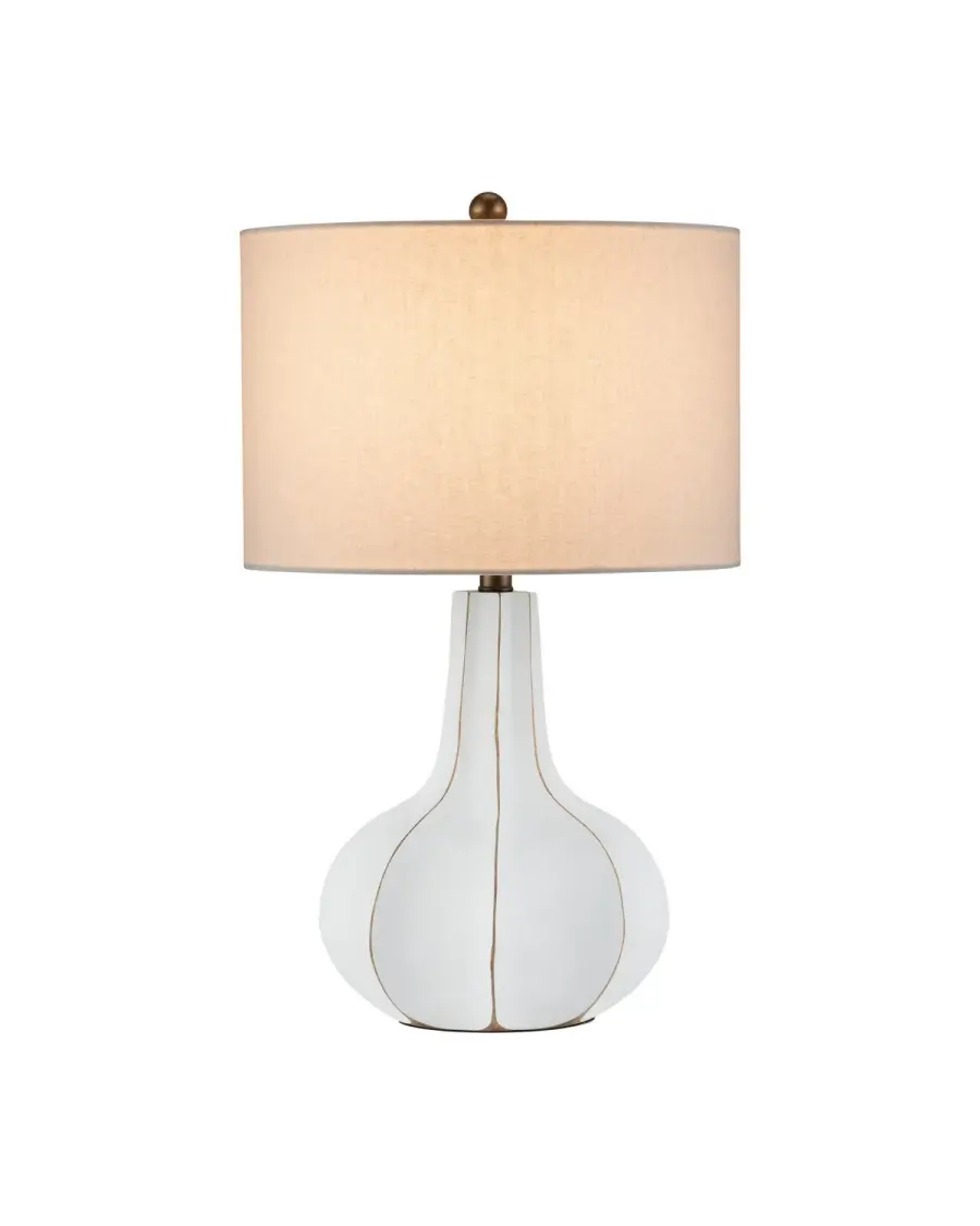 Bonbori White Table Lamp